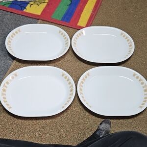 Corelle Golden Butterfly Serving Platters , Set Of 4, Great Vonfition